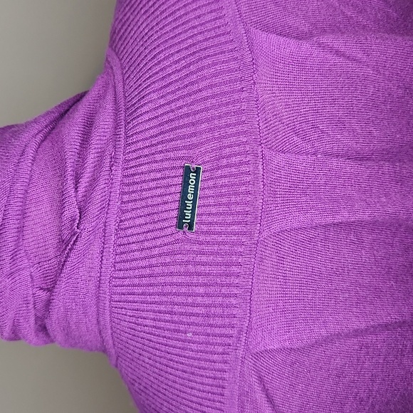 Lululemon purple Universal Wrap Draped Waterfall Open Front Cardigan - Picture 5 of 8
